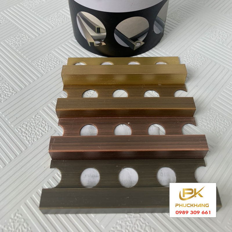 Nẹp Đồng Thau Giả Cổ G&oacute;c Vu&ocirc;ng