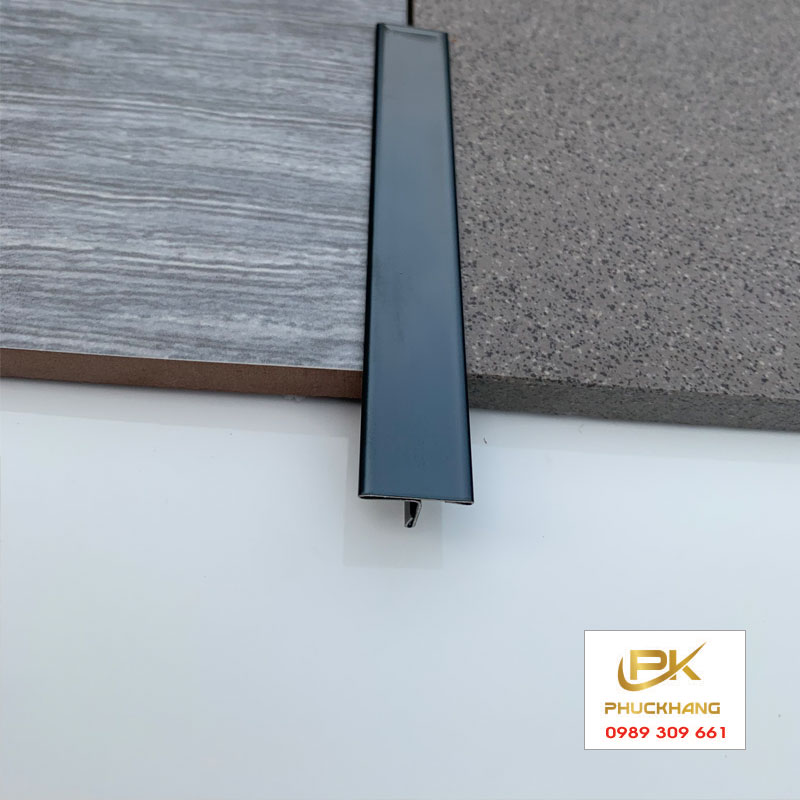 Nẹp Inox T15 Đen b&oacute;ng