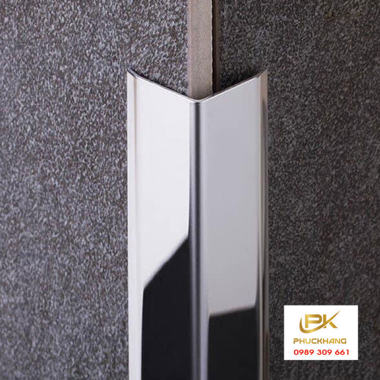 Nẹp Inox V20 Bạc b&oacute;ng gương